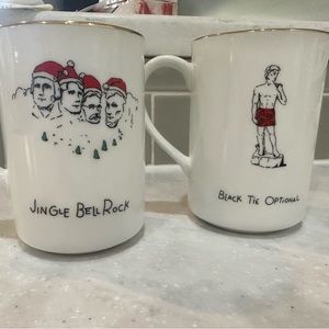 Christmas Mugs Merry Masterpieces Black Tie Optional & Jingle Bell Rock …